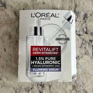 4/$14 L’Oréal Revitalift 1.5% pure hyaluronic acid Plumping Serum, New
